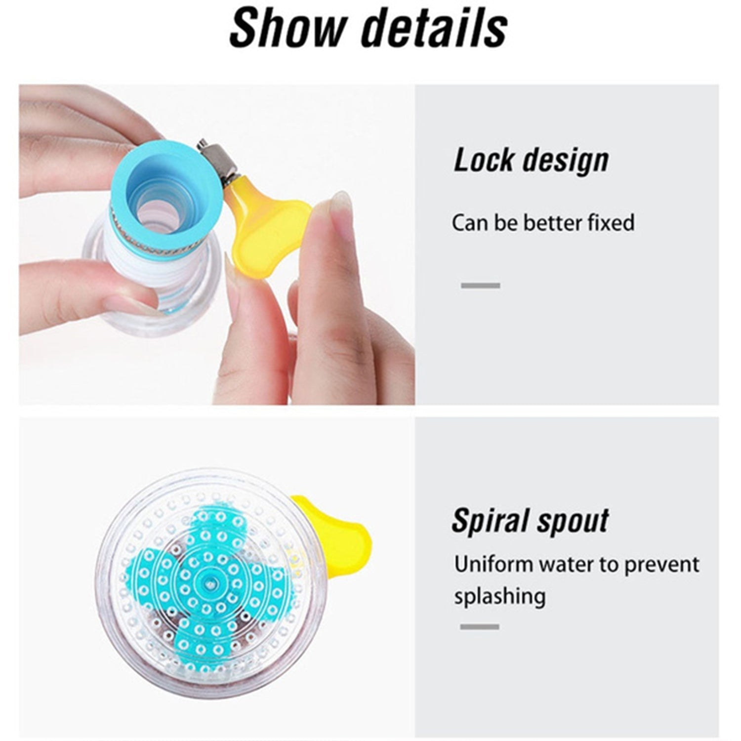 0208 360 Degree Water Saving Faucet Expandable Water Valve Splash Regulator 0208 360 Degree Water Saving Faucet Expandable Water Valve Splash Regulator